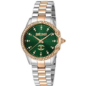 Just Cavalli dames horloge - JC1L095M0395, Groen, armband