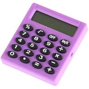 1PC Mini Snoep Kleur Zakrekenmachine 8 Cijfers Vierkante Draagbare Rekenmachine School Kantoorbenodigdheden Calculators (Color : PP)
