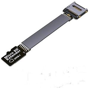 ADT-Link MicroSD TF-verlengkabel, micro SD-verlengkabel, Express-verlengkabel, linker, TF-kaartlezer, adapter voor SDHC SDXC UHS-I, stabiel, geen FPC-kaartleestlijn tot 104 MB/s (10 cm, B11SF)