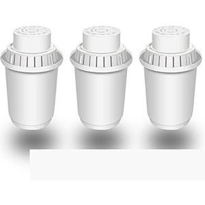 3.5L Mineraal Alkalisch Water Pitcher Filter Ionisator - 400L Long-Life Filters - Purifier Filtration System - pH Alkalizer(3 x Replace Filter)