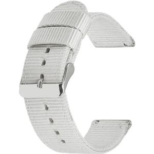 KemEng Nylon horlogeband 18-24mm snelsluiting sport horlogeband, 18mm, Nylon