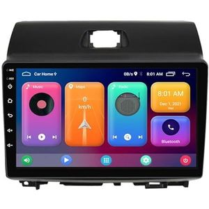 Dubbele DIN Android 14 autoradio voor Kia Ray 2011-2017 9 Duim QLED Touch screen-met Draadloze Carplay Android Auto GPS navigatie 4G WiFi Stuurwielbediening achteruitrijcamera(P2 WIFI 4-Core 1G+32G)