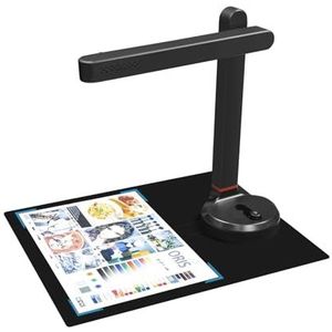 Documentcamera Boekscanner T101 Automatische documentscanner, max. A4 A3-formaat met slimme OCR Led-tafelbureaulamp for familie thuiskantoor Compact en draagbaar (Color : SD-5000NC, Size : 1)