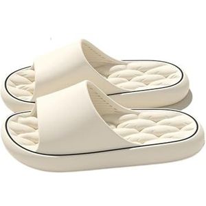 Sandalen, Comfortabele EVA-pantoffels for dames, binnen en buiten | Zachte sandalen for ontspanning Slippers voor dames(WHITE,40 EU)