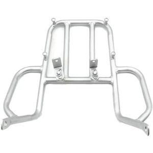 Achterrekken Motorfiets Voor Klx250 1993-2007 Motorfiets Kofferbak Bagagerek Standaard Achterspatbord Ondersteuning Plankrek Bagagedrager Motorfiets(Silver)
