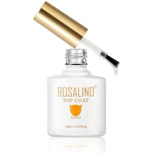 ROSALIND Top Coat Base Coat UV LED Gel Nagellak Gel Nagellak 15ml voor Nagels Primer Set Polish Salon & Home Nail Design Set