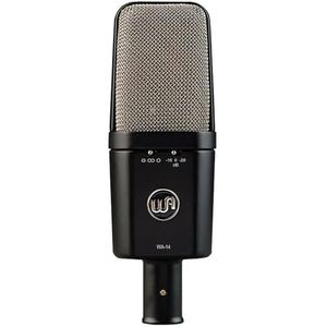 Warm Audio WA-14 Grote Diafragma Condensator Microfoon, Zwart met zilveren grille