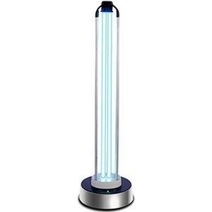 100W UV-desinfectielamp - UVC-sterilisatielicht - Ultraviolette Kiemdodende Lamp - Timing met Drie Snelheden + 30 Seconden Vertraging Start + Afstandsbediening