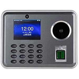 Prikklokken voor werknemers in kleine bedrijven, 125KHz Card Reader TCP/IP-Time Clock Biologische Palm Tijdregistratie Vingerafdruk Time Recorder voor kantoren, fabrieken, hotels, scholen