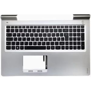 Cover voor Lenovo Ideapad 700-15IS xiaoxin700 rui7000 E520-15 Laptop LCD-achterkant zwart/LCD-bezelcover/palmsteun/scharnieren(SP Palmrest Silver)
