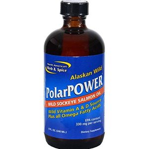 PolarPower Liquid - Wild Sockeye Salmon Oil 8 fl.oz
