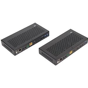 HD Multimedia Interface Extender, Video & Sound Extender Adapter met 2-weg -functie 100-240V High Speed ​​Streaming 8K Plug and Play voor TV (EU-stekker)