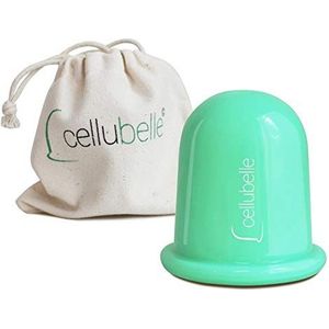Cellubelle - De anti-cellulitis zuigbel voor de preventie en bestrijding van cellulitis en oranje huid (Aqua/Turquoise)