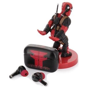 Marvel - Deadpool Mini-Houder - Draadloze Koptelefoon - Compact - TWS Buds Pro