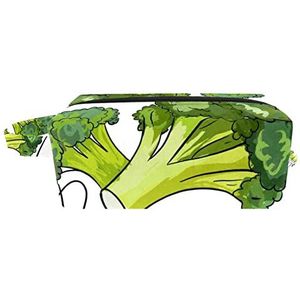 Make-up tas,draagbare cosmetische tas,plantaardig patroon,Travel Makeup Case Organizer voor vrouwen met handvat