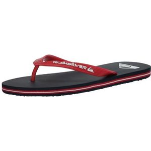 Quiksilver Molokai Core 3-punts flip-flop-sandalen voor heren, Rood 1 241, 40 EU