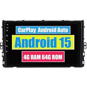 RoverOne Auto Stereo CarPlay Hoofd Unit voor Volkswagen MQB T-Cross 2018 2019 2020 Android Auto Touchscreen Sat Navi Bluetooth WiFi Radio Speler
