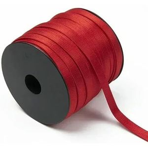 10/20/30M 8mm Nylon Elastisch Band Zacht Rekband BH Schouderband Elastiekjes Bikini Springlint DIY Naai Accessoires-Rood-8mm-30Meter
