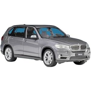 Speelgoed Auto Model 1:24 Voor Schaal Gegoten Metalen BMW X5 Mini M1 Simulatie Legering Model Auto Ornament Collectible Speelgoed Voor Volwassenen Peuters Kinderen Jongens Meisjes(Grijs)