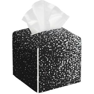 Glanzende Zilveren Glitter, Tissue Box Cover Tissue Box Houder Tissue Dispenser Tissue Houder