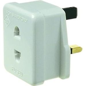 Dencon adapter met UK-stekker voor scheerapparaat, tandenborstel 1 A naar BS1363/3