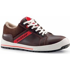 Dunlop DL020100 Veiligheidsschoenen voor heren, bruin, rood, 39 EU