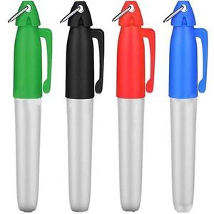 Opilroyn 4 stks Markering - Ball linee Tekening, Golfbal Markering Stencils | Golfbal linee Marker Tool, Markers Fine Point Golfs Ball, Marker Nurse Pennen Gekleurd, Golfbal Uitlijning Ook