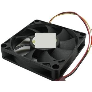 7 cm ventilator voor EVERFLOW 70 mm 12 V koelventilator, 4-pins, kogellagers, 2500-4500 tpm, R127015DU efficiëntie voor thermische oplossingen