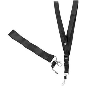 STARTRC Universeel Hangend Touw Nekkoord Lanyard met 1/4 Inch Schroef voorOsmo Mobile 3 Handheld Ballhead (Zwart)