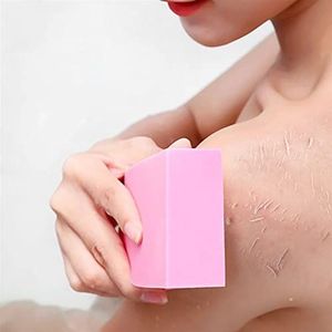 JINGYAN Gootsteenafvoerstopper 1 st Soft Body Bad Spons Ontspanning Spa Massager Huid Cleanser Bladerdeeg Bal Scrub Accessoires(Ye?il)