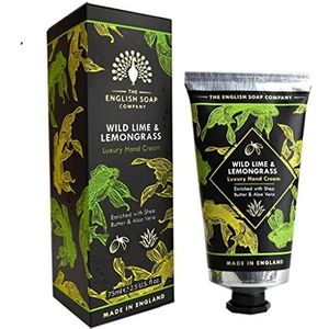 The English Soap Company Radiant Collection Handcrème Wild Lime & Citroengras 75ml