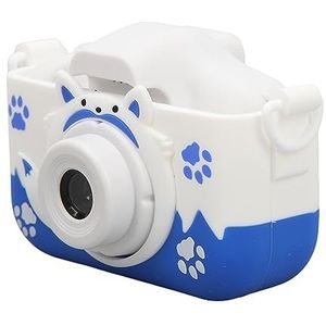 Camcorder, 2 Inch IPS-scherm 40MP Foto USB Opladen Autofocus Oogbescherming Leuke 1080P Videocamera (Blauw)