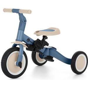 Petite&Mars - Multifunctionele Driewieler - Ocean Blue - 5-in-1