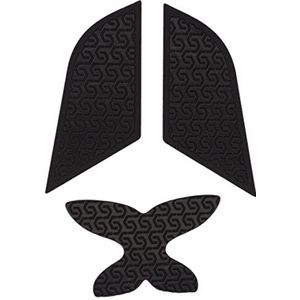 Corepad Soft Grips - Zelfklevende voorgesneden anti-slip stickers voor PC Gaming muizen (zwart, Logitech G303 Shroud Edition)