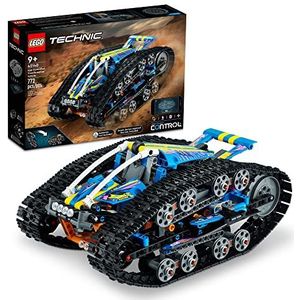 LEGO Technic App-Controlled Transformation Vehicle 42140, Off Road Remote Control Car, Building Car Kit That Flips, 2in1 RC Truck and Race Car Toy, Great Gift for Boys, Girls, Kids Who Love RC Cars