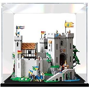 Display Case for Lego 10305 The Lion Knight's Castle Vitrine Acryl Showcase for Lego 10305 (Lego Model niet inbegrepen) (Size : 3MM)