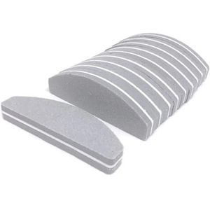 Een nagelsnijder 10 stuks veelkleurige nagelschuurblokken 9x2,8x1,2 cm(Gery)