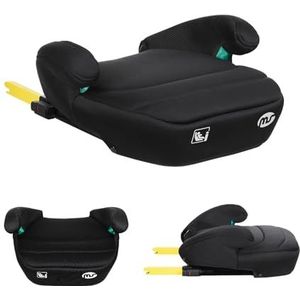 Innovations MS - Booster autostoel verhoging Isize, groep 3 (120-150 cm) autostoel met isofix, zwart
