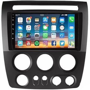 Android autoradio voor Hummer H3 2005-2010, 9 inch touchscreen autoradio Autoaccessoires met GPS Bluetooth FM RDS HiFi WiFi(F1 1+32G)