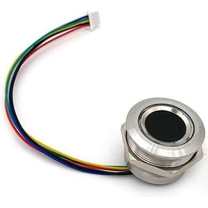 Ntcpefy R503 Ronde Tweekleurige Ring Circulaire Indicator LED Controle DC3.3V MX1.0-6Pin Sensor Capacitieve Vingerafdruk Module Scanner