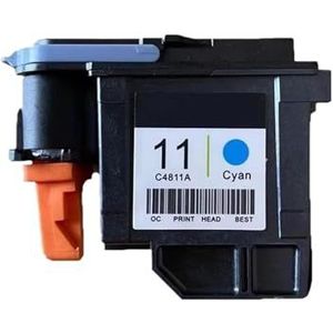 Printkop 11 printkop for D-esignjet 70 100 110 500 510 500PS C4810A C4811A C4812A C4813A(11 printhead Cyan)