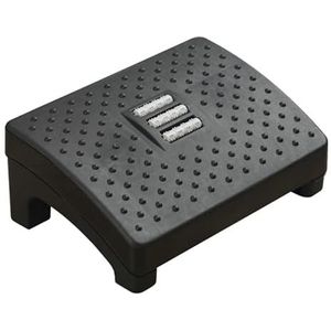 Voeten kruk stoel onder bureau voetsteun voet rust kruk met rollen draagbare voetsteun onder bureau voetkrukken voor bank (zwart)