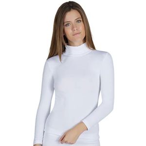 YSABEL MORA - Thermo-shirt met hoge kraag, Wit, XL