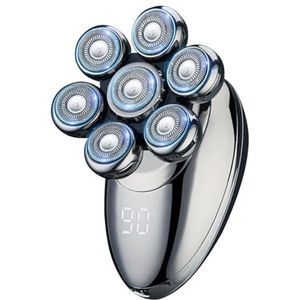 Draagbare LED Scheerapparaat Set Kale Hoofd Trimmer Baard Waterdichte Verwijderbare Display Plastic Herbruikbare
