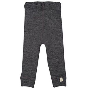 DILLING Baby leggings van 100% BIO-merinowol Donkergrijs Melange 68