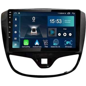 Android 14.0 2 Din Autoradio 9"" Touchscreen Auto Stereo voor Opel Karl Vinfast Fadil 2017-2020 met Draadloze Carplay Android Auto GPS navigatie AHD Omgekeerd beeld Stuurwielbediening(S-4(4G+64G))
