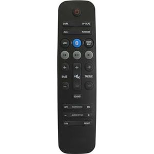 Vervangende afstandsbediening voor Philips Soundbar HTL3160B/05 | HTL3160B/12 | HTL3160S/12 | HTL3170B/12 | HTL5130