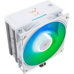 Thermalright Assassin X 120R Digitale ARGB White CPU-luchtkoeler, 2000 omw/min snelheid, 12 cm stille PWM-ventilator, CPU-koeler, voor AM4/AM5, Intel LGA1700/1851/115X/1200, pc-koeling