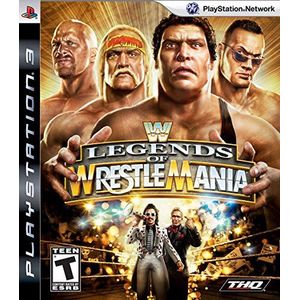 WWE Legends Of Wrestlemania Game PS3