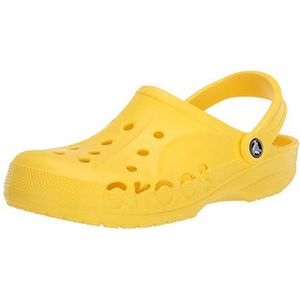 Crocs Baya uniseks-volwassene Klompen Klompen, Lemon, 37/38 EU